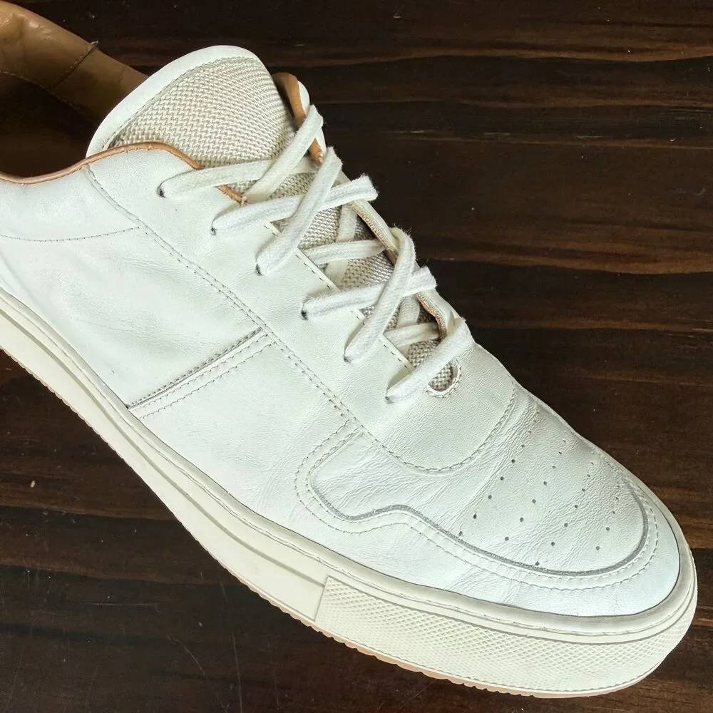 Common Projects Bball Low Sneakers White Leather Men's EU 44/US 11 Made in Italy